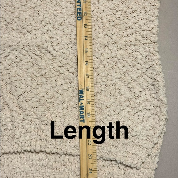 NWT Miracle Beige Textured Crew Neck Sweater - Picture 4 of 8